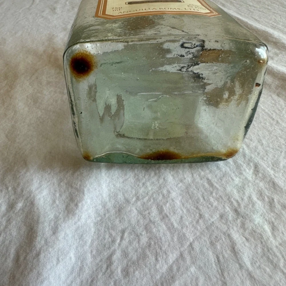 Very RARE Pyrat Rum CASK 1623 Walnut Box Display Case Empty Bottle Collectable